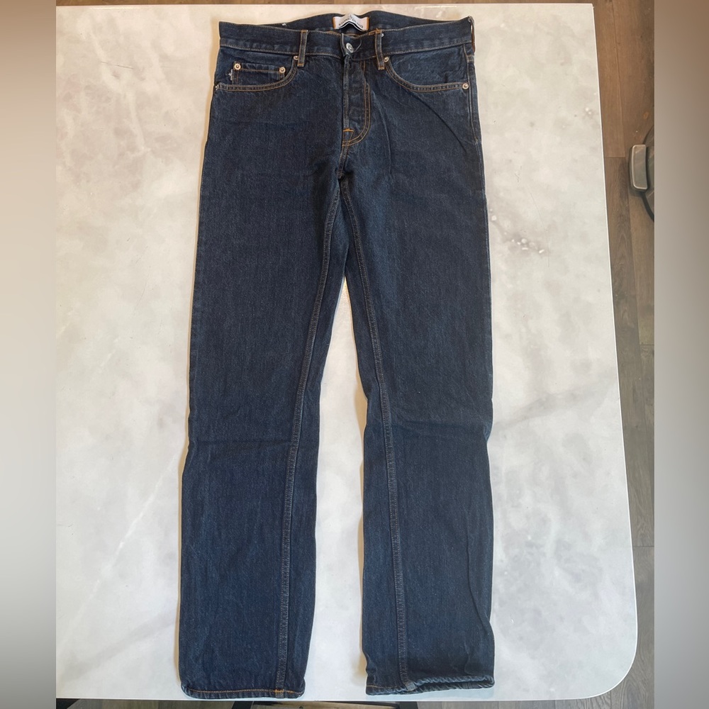 Stone Island Straight Leg Dark Wash Denim Jeans Size 30 Lightly Worn
